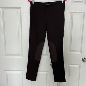 Ralph Lauren brown leggings, medium